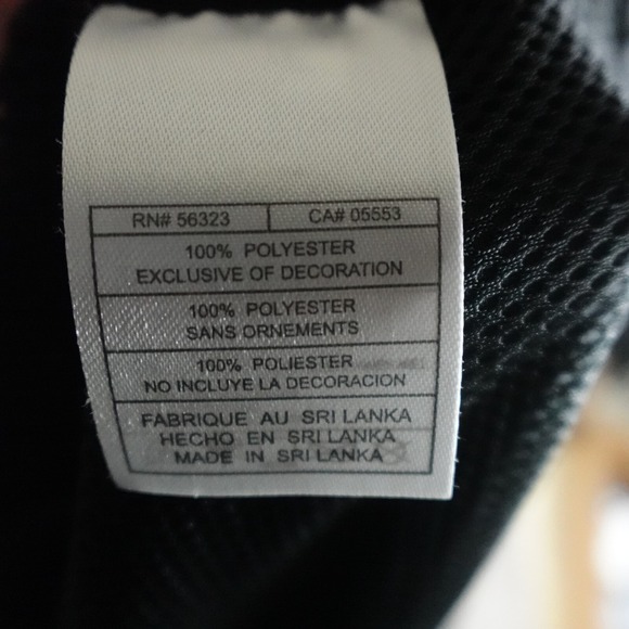 Iowa Hawkeyes Jacket Mens Large Nike Full Zip Y2K Swoosh Caitlin Clark Black - Picture 7 of 11